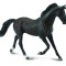 Figurina Iapa Thoroughbred Neagra pictata manual XL Collecta