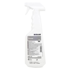 Pulverizator Lichid ECOLAB Chromol, 500 ml, pentru Intretinerea Suprafetelor din Inox, Solutie Inox, Solutie Curatat Lichida cu Pulverizator, Spray pe foto