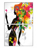 Tablou multicanvas 2 piese Girl 1, 70 x 100 cm