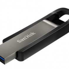 Stick USB SanDisk Ultra Extreme Go SDCZ810-128G-G46, 128GB, USB 3.2 (Negru)