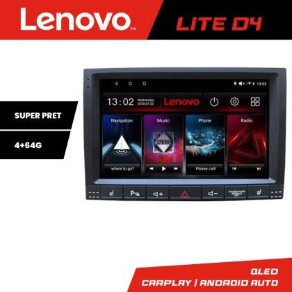 Navigatie VW Touareg 2004-2010 4+64 GB Android Waze USB Navigatie Internet Youtube Radio Lenovo CarStore Technology