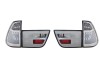 Set stopuri, lampa spate BMW X5 (E53), 01.1999-10.2006, partea stanga, LED; crom, transparent; TUNING,