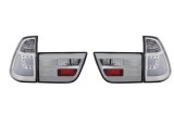 Set stopuri, lampa spate BMW X5 (E53), 01.1999-10.2006, partea stanga, LED; crom, transparent; TUNING,
