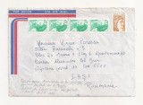 FD17 - Plic Circulat international Franta - Romania , 1982