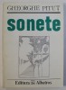 SONETE de GHEORGHE PITUT , ilustratia copertei de FLORIN PUCA , 1995