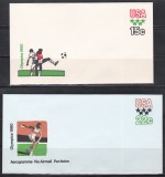SUA 1980 - Jocurile Olimpice - Moscova, 2 Plicuri , MNH, Nestampilat