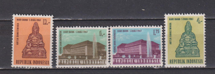 INDONEZIA 1963 ARTA MI. 409-412 MNH