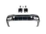 Difuzor din carbon tip BRBS cu placi de capat potrivite pentru Mercedes A Design GT 4 Door Coupe X290 dupa 2019 Performance AutoTuning