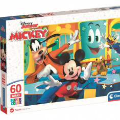 Puzzle Clementoni, Maxi, Disney Mickey Mouse, 60 piese