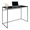 Birou Vita, cadru negru 100x45x75 cm