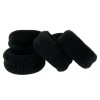 Elastice Păr Femei, Frotte, Set 5 Bucăți, Culoare Negru, Oem