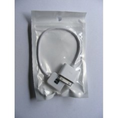 Cablu OTG Iphone (30 pin) Alb Bulk
