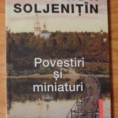 Povestiri si miniaturi de Alexandr Soljenitin