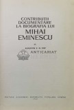 Cumpara ieftin Contributii documentare la biografia lui Mihai Eminescu - 1962 - Augustin Z. N. Pop (AA152)
