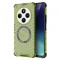 Husa MagSafe pentru Xiaomi Poco C75 / Redmi 14C, Techsuit, HoneyComb Shield, Verde