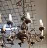 Boem candelabru antic cu 8 brate piesa de dimensiuni impresionante