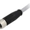 Conector M8 mamă cu cablu 5m