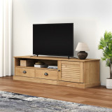 Comoda TV VIGO, 156x40x40 cm, lemn masiv de pin GartenMobel Dekor, vidaXL