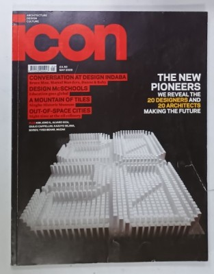 THE ICON , ARCHITECTURE , DESIGN , CULTURE , REVISTA IN LIMBA ENGLEZA , MAY , 2009 foto