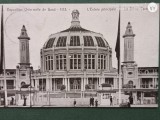 Superba carte postala , interesanta Expozitia Universala Gand -Belgia , anul 1913