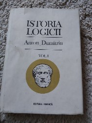 Istoria logicii *volumul 1 * foto