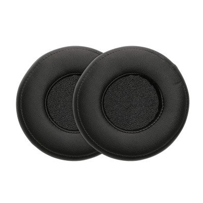 Set 2 Perne de urechi Kwmobile pentru Beats Studio Pro/DETOX, Negru, Piele ecologica, KWM0000251C001C foto