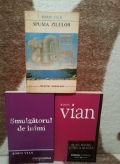 SPUMA ZILELOR/SMULGATORUL DE INIMI/BLUES PENTRU O PISICA NEAGRA-BORIS VIAN
