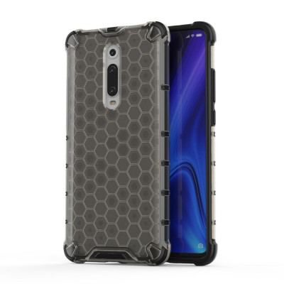 Husa XIAOMI Mi 9T \ Mi 9T Pro \ K20 \ K20 Pro - Gel TPU Honeycomb Armor (Negru) foto