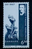 Danemarca 2003 Premiul Nobel, medici ,sculptori, sculpturi, serie nestampilata