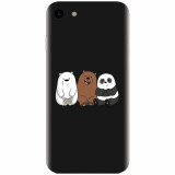 Husa silicon pentru Apple Iphone 5 / 5S / SE, Bears