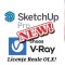 Pachet Sketchup 2024 V Ray 7 2024 Licență Permanentă Warehouse 3D 2025