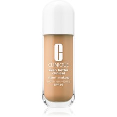 Clinique Even Better&trade; Vitamin Makeup fond de ten lichid SPF 50 culoare Light Medium Cool 4 30 ml