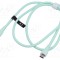 Cablu USB 2.0 USB C nichelat 1m verde VENTION