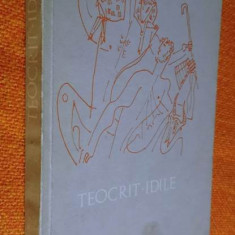 Idile-Teocrit Traducere, prefata - Teodor Naum, Ilustratii -Vasile Kazar