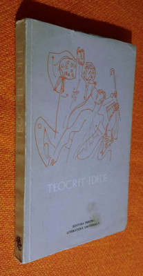 Idile-Teocrit Traducere, prefata - Teodor Naum, Ilustratii -Vasile Kazar foto