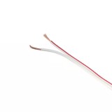Cumpara ieftin Cablu pentru boxe, alb, 2 x 0.75 mm, 100 m / rola