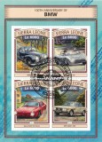 SIERRA LEONE 2016 - Automobile, BMW, aniversare 100 de ani / bloc nou CTO