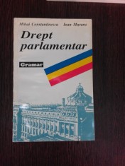 DREPT PARLAMENTAR - MIHAI CONSTANTINESCU foto