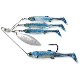 Spinnerbait Live Target Baitball Spinner Rig, Small, 854 Purple Blue / Silver, 11g