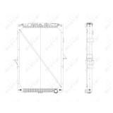 Radiator racire motor Nrf 519559