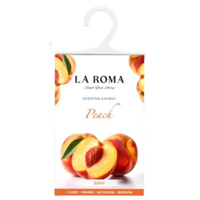 Odorizant pentru dulap La Roma , Piersica, Aroma Fructata si Catifelata pentru Haine Proaspat Parfumate, Inspirata din Dulceata Verii Mediteraneene foto