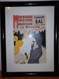 Tablou afis Toulouse Lautrec Moulin Rouge La Goulue reproducere Ephi Paris 2013