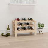 Suport de vinuri, 61,5x30x42 cm, lemn masiv de pin GartenMobel Dekor, vidaXL