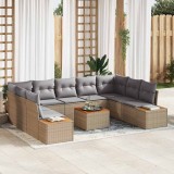 Cumpara ieftin Set de canapele pentru grădină 6 pcs bej și gri deschis