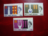 ST. HELENA 1966 SERIE UNESCO MH, Nestampilat