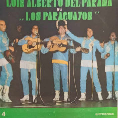 Disc vinil, LP. Luis Alberto Del Parana si Formatia „Los Paraguayos“ (4)-LUIS ALBERTO DEL PARANA SI LOS PARA