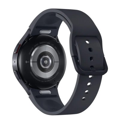 Curea din silicon 20 mm, marca THD, pentru Galaxy Watch6/Classic, Galaxy Watch5/Pro, culoarea neagra foto