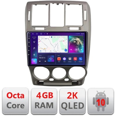 Navigatie Hyundai Getz 2002-2010 Android ecran Qled 2K Octa core 4+32 kit-getz+EDT-E409-2K CarStore Technology foto
