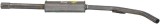 Toba esapament intermediara Dacia Sandero II Motor 1.2, 1.2 LPG, OE 200101018R