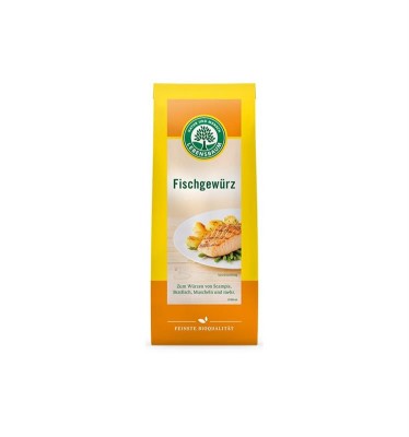 Amestec de Condimente Bio pentru Peste si Fructe de Mare Lebensbaum 60gr foto